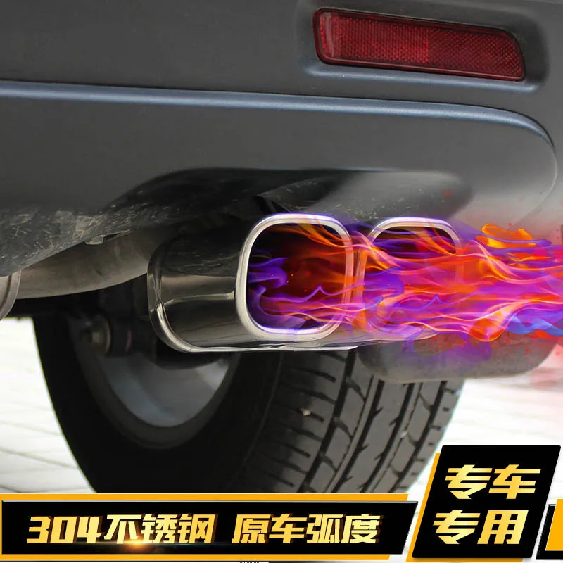 

For Suzuki S_CROSS VITARA AUVIO Modification of High Quality Stainless Steel Tail Throat Exhaust Head