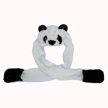 

Hats Scarf Gloves 3 in 1 with Ears Cartoon Animal Design