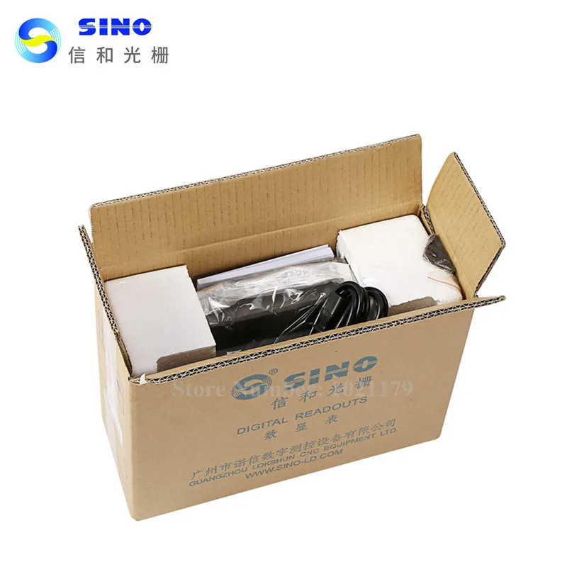 새로운 핫 SINO SDS2MS 2 축 디지털 판독 DRO 키트 밀링 선반 기계 Grider Mill 선반 기계 용 2 축 DRO 디스플레이