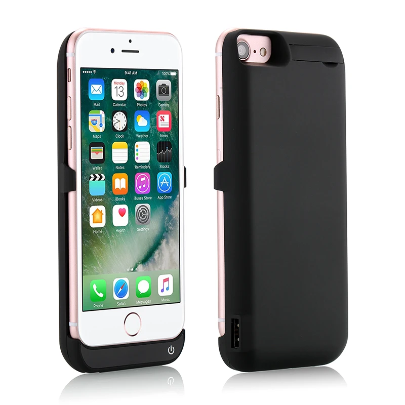 Free shipping 2017 10000mAh External power bank case charging battery