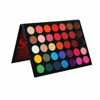 

35 Colors Pro Makeup Matte Eyeshadow Palette Shimmer Highlighter Long Lasting Makeup Eyeshadow Palette