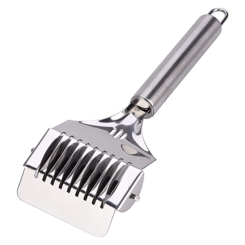 

Kitchen Manual Noodles Cutter Stainless Steel Rotary Blade Noodles Maker Cutter Pasta Cutter Dough Cutting Noodles Tool Cooking