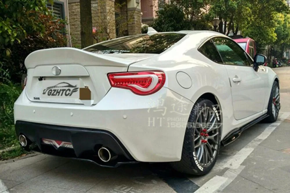 

JIOYNG Unpainted ABS Car Rear Wing Trunk Lip Spoilers For Subaru BRZ For TOYOTA GT86 2012 2013 2014 2015