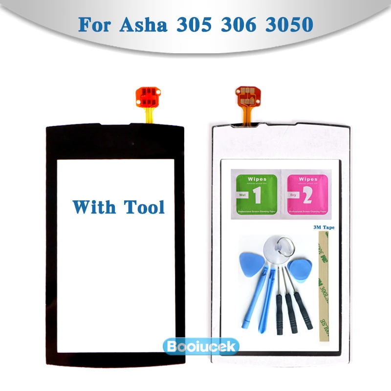 Высокое качество 3 0 &quotдля Nokia Asha 305 306 3050 сенсорный экран дигитайзер датчик