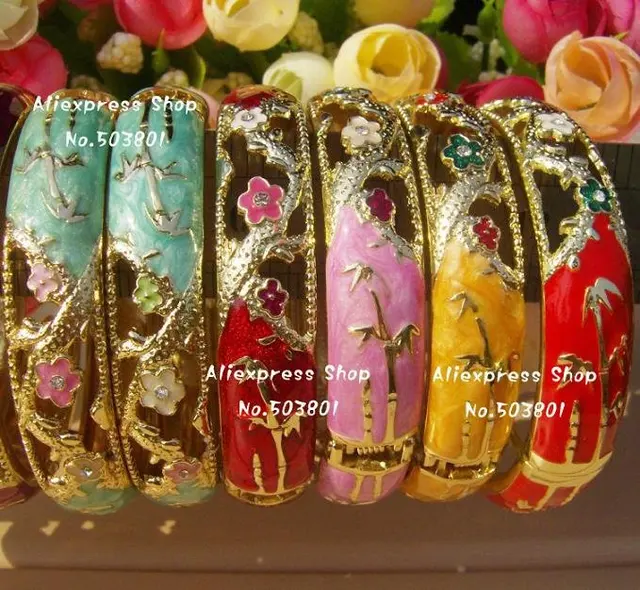 24 pcs Wholesale free shipping Bangle Bracelets &Chains Jewelry alloy