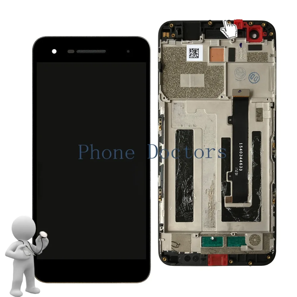 

5.5" Full LCD DIsplay+Touch Screen Digitizer +Frame Cover Assembly For Vodafone VFD710 Smart V8 LTE VF710 VFD-710