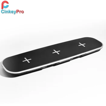 

CinkeyPro QI Wireless Charger Station Charging 3*Mobile Phone & 2-Ports USB Table Dock for iPhone 8 10 X Samsung S6 S7 S8