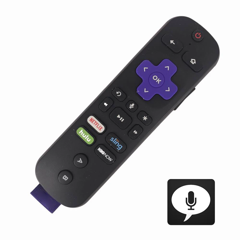 

Original Remote Control RC-AL4 RC2-RCB16 For Roku TV Voice Search Headphone Jack 3226000304 3226000303 Controle