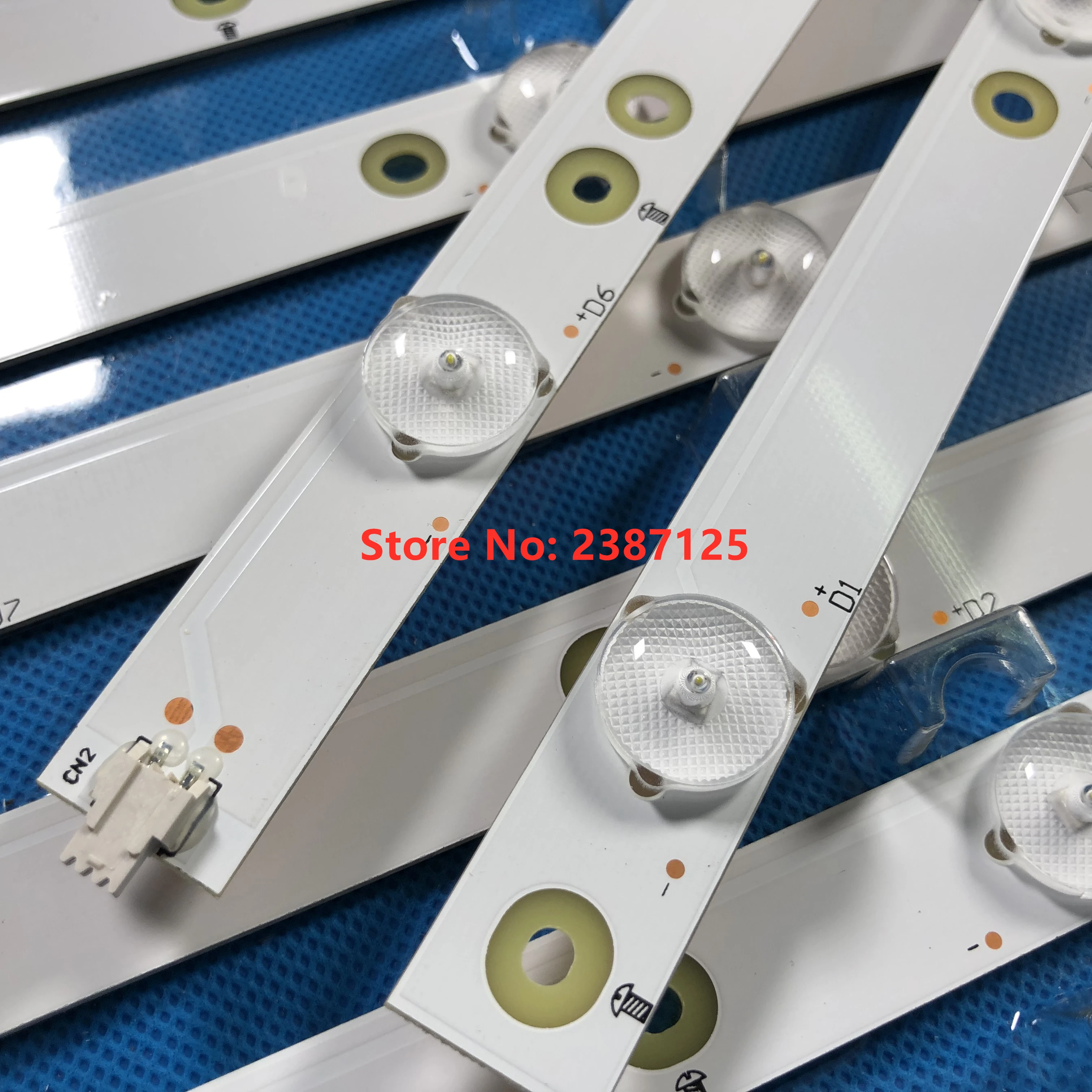 Светодиодный Подсветка полосы для АОС 50 &quotТВ LE50D6660/80 TPT500J1 LE8 YX 50018014 LC 50LB261U 500TT26 500TT25