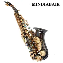 Saxofone saxofone soprano instrumentos musicais saxofon preto saxofone saxofone instrumento de vento bb sax instrumentos ocidentais