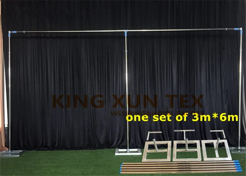 

Cheap Price Pipe Rod Wedding Backdrop Stand \ Background Stent For Party Event Decoration
