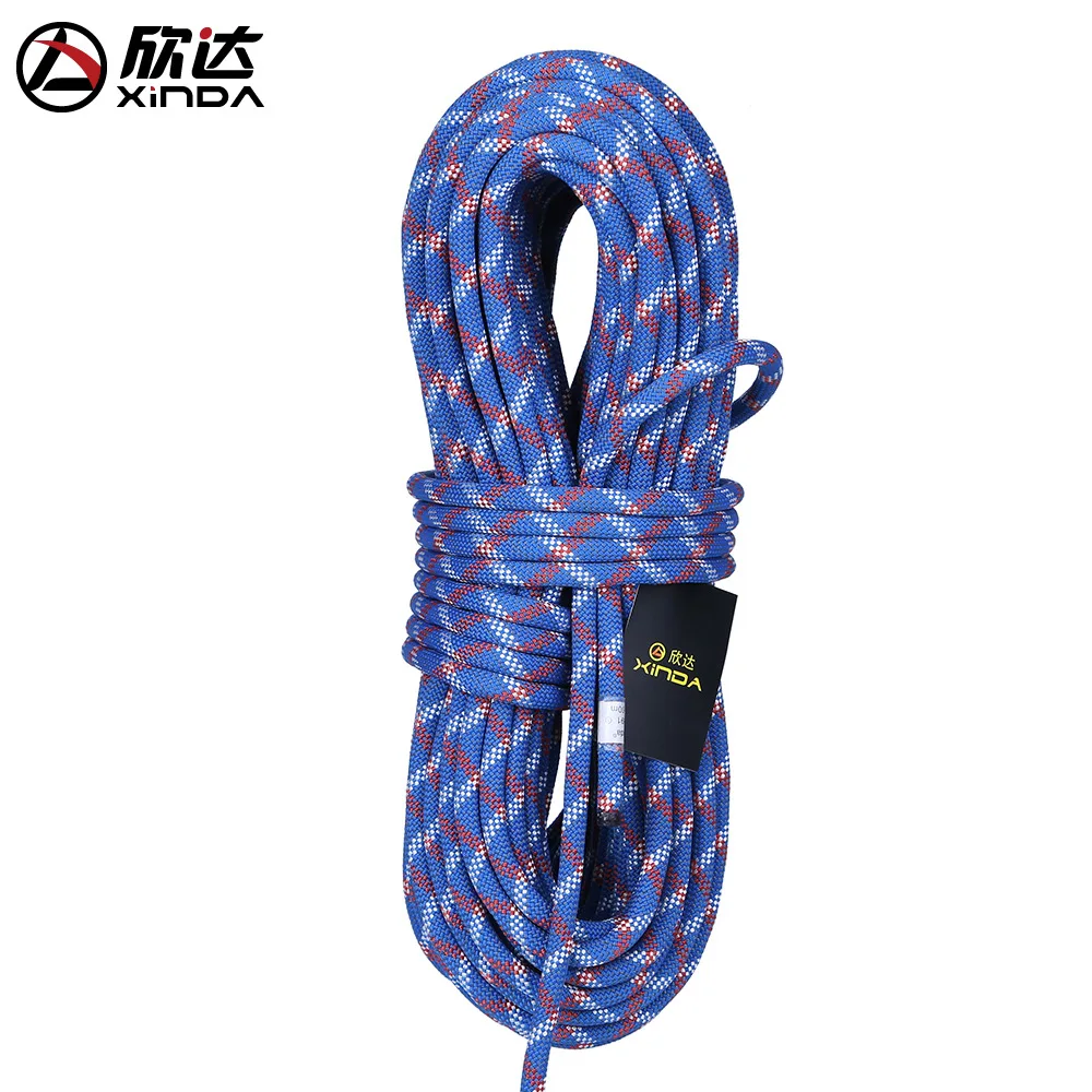 Xinda Parachute Cord Lanyard Rope Abseiling Equipment Outdoor Rope For Climbing Cord Mountaineering Rope 12m Dia 9.5mm-10.5 MM Xinda Parachute Cord Lanyard Rope Abseiling Equipment Outdoor Rope For Climbing Cord Mountaineering Rope 12m Dia 9.5mm-10.5 MM