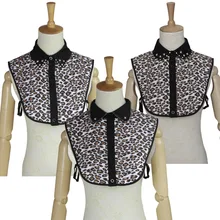 Темперамент высококачественный хлопок желтый павлин черный декоративный воротник ногтей шарик Дикий корейский ложные воротник рубашки