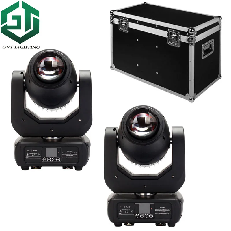 

With fly case packing disco lighting moving head 150w moving led spot light lyre avec gobos moving heads