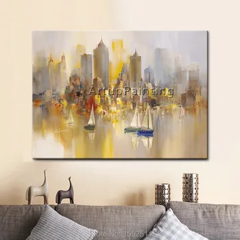 

Paris Street City Painting Home Decor Home Decoration Oil painting Wall Pictures for living room Home Decor paint Wall art paint