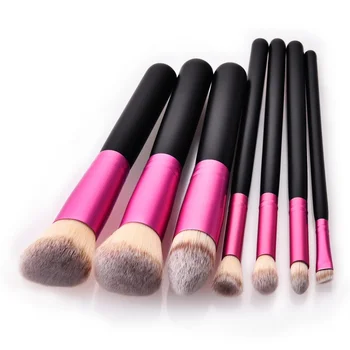 

7Pcs Makeup Brushes Eyeshadow Blush Oblique Head Powde rMultifunctional Make Brush Easy to Use Cosmetic Beauty Tool Kit Hot