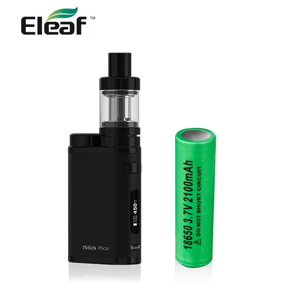 Original Eleaf iStick Pico Kit with MELO III Mini Atomizer 2ml with 18650 battery 75w Output Electronic cigarette Vaporizer