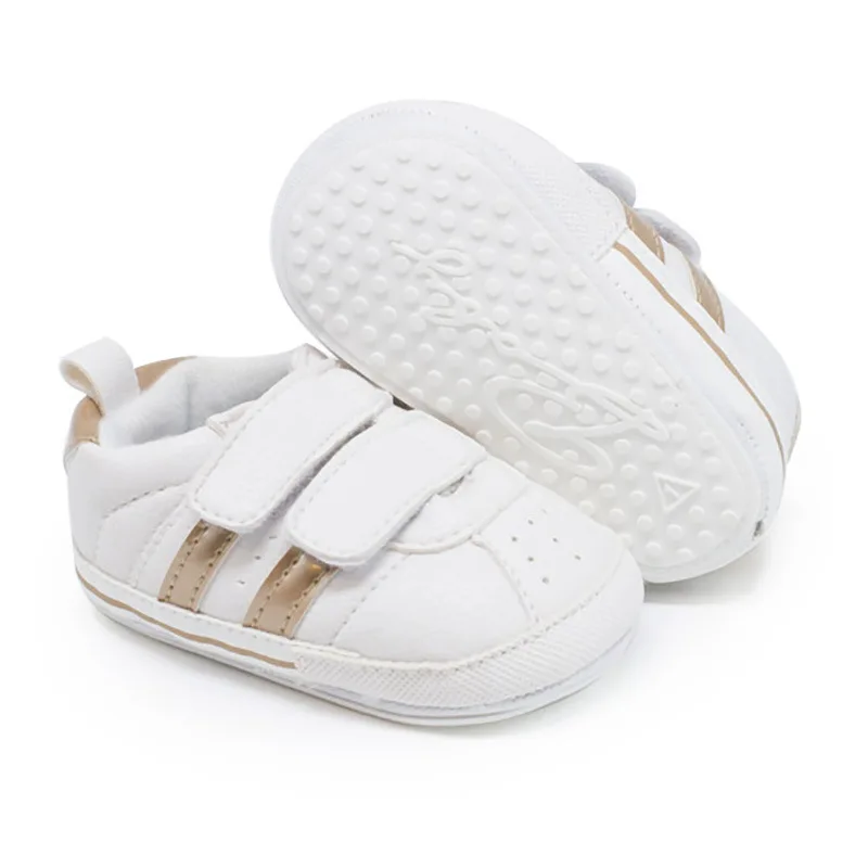 

ZYJ Baby First Walkers Shoes Soft Sole Sneakers Hook & Loop Boys Girls Infant Comfortable Anti-slippery Toddler Shoes