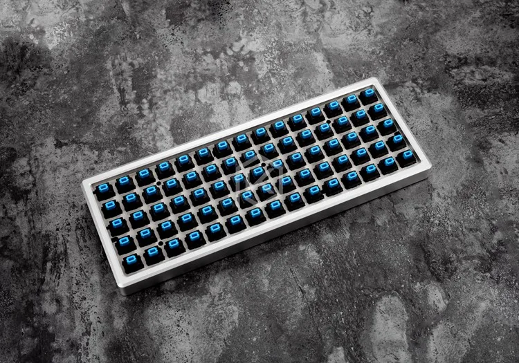 US $77.90 xd75 Anodized Aluminium case for alps matias xd75am 60 custom keyboard acrylic panels acrylic diffuser gh60 xd64 xd60 60