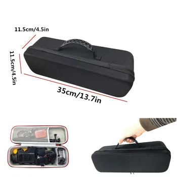 

2019 New Design Handbag Surface Waterproof Shock Resistant Fluff Inside Hard Bag For Gopro Hero 7 6 5 4 3 For Xiaomi YI