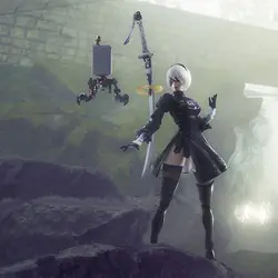 Square Enix НИР автоматов принести искусств 2B машины Lifeform фигурку Kaine НИР кукольная фигурка игрушки