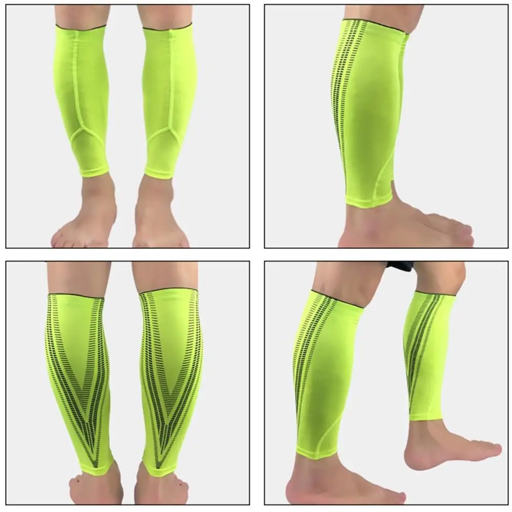 Новые спортивные Леггинсы HT013, дышащие компрессионные Защитные носки, универсальные гольфы для кормления, леггинсы для бега - Цвет: green