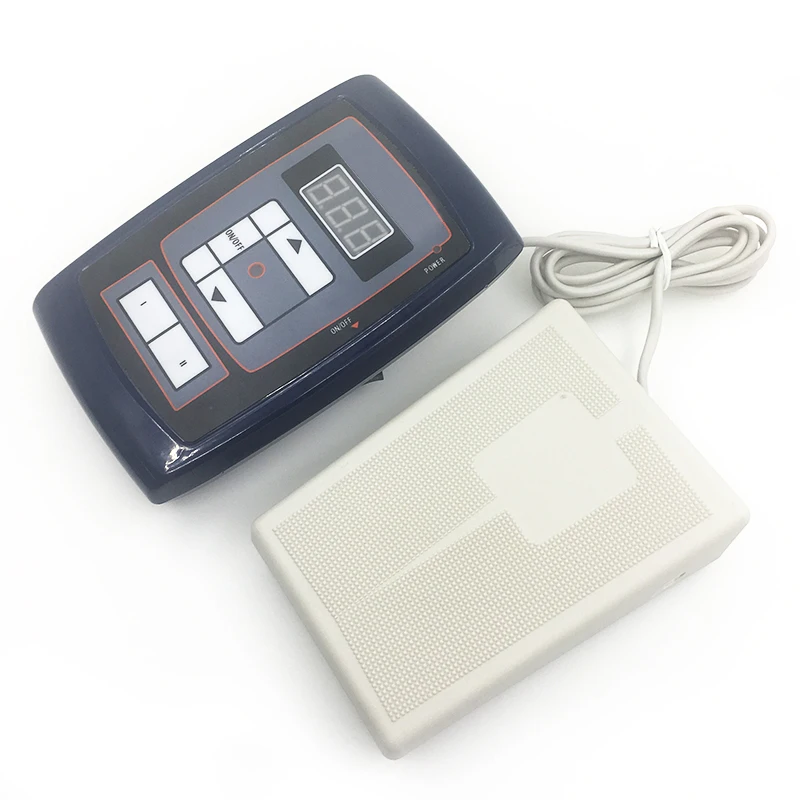 1 قطعة LCD الرقمية قابل للتعديل الوشم الطاقة Footswitch ل شبه تجميل دائم الوشم أطقم رشاش التيار الكهربائي الاتحاد الأوروبي