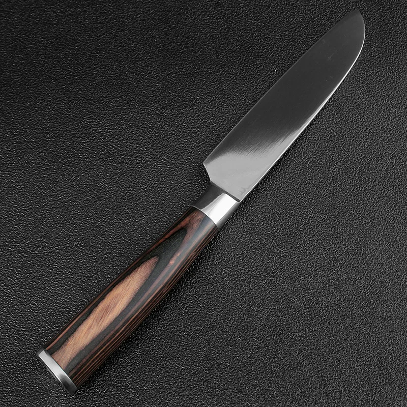 XITUO бритвы острые универсальные ножи 5 дюймов филе кухонный нож из нержавеющей стали поварской нож лососевые рыбы японские ножи Santoku