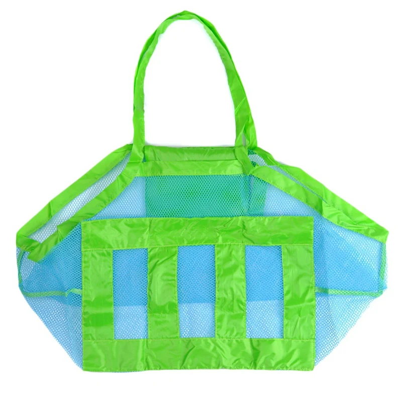 

Folding Beach Mesh Bag Anti Sand Children Beach sportswear Storage Bag Large Capacity Tote Portable swimming Bags