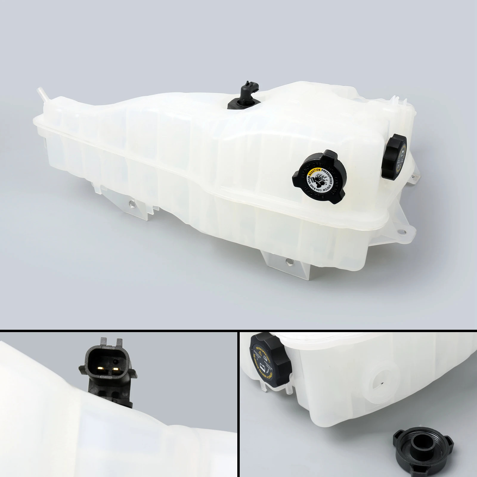 FREGHTLNER 113 125 ENGINE HEAVY DUTY PRESSURIZED COOLANT RESERVOIR TANK 603-5203