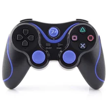 Пульты ДУ Беспроводной Bluetooth Пульты ДУ Геймпады для PS 3 двойной Двигатель вибрации bluetooth джойстик для Игровые приставки 3 шт. 3