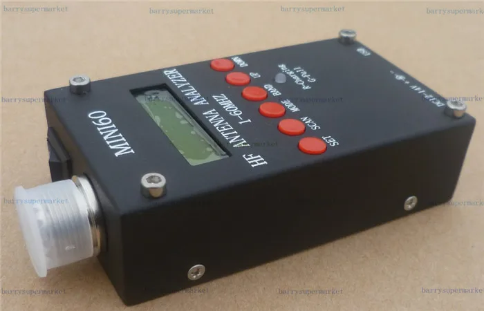 

Mini HF ANT SWR Antenna Analyzer SARK100 For Ham Radio Hobbists 1-60 Mhz with 3.7v li-on battery