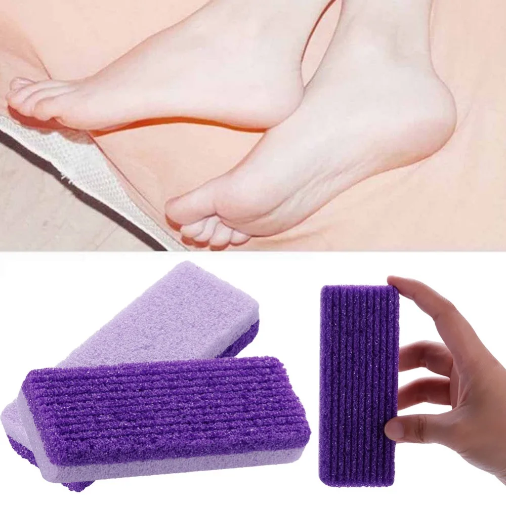 1PC High Quality PU Pumice Stone Exfoliate Foot Feet Care Dead Dry Skin Removal Scrub Callus
