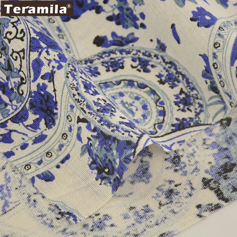Традиционный китайский домашний текстиль хлопчатобумажная ткань TERAMILA льняная