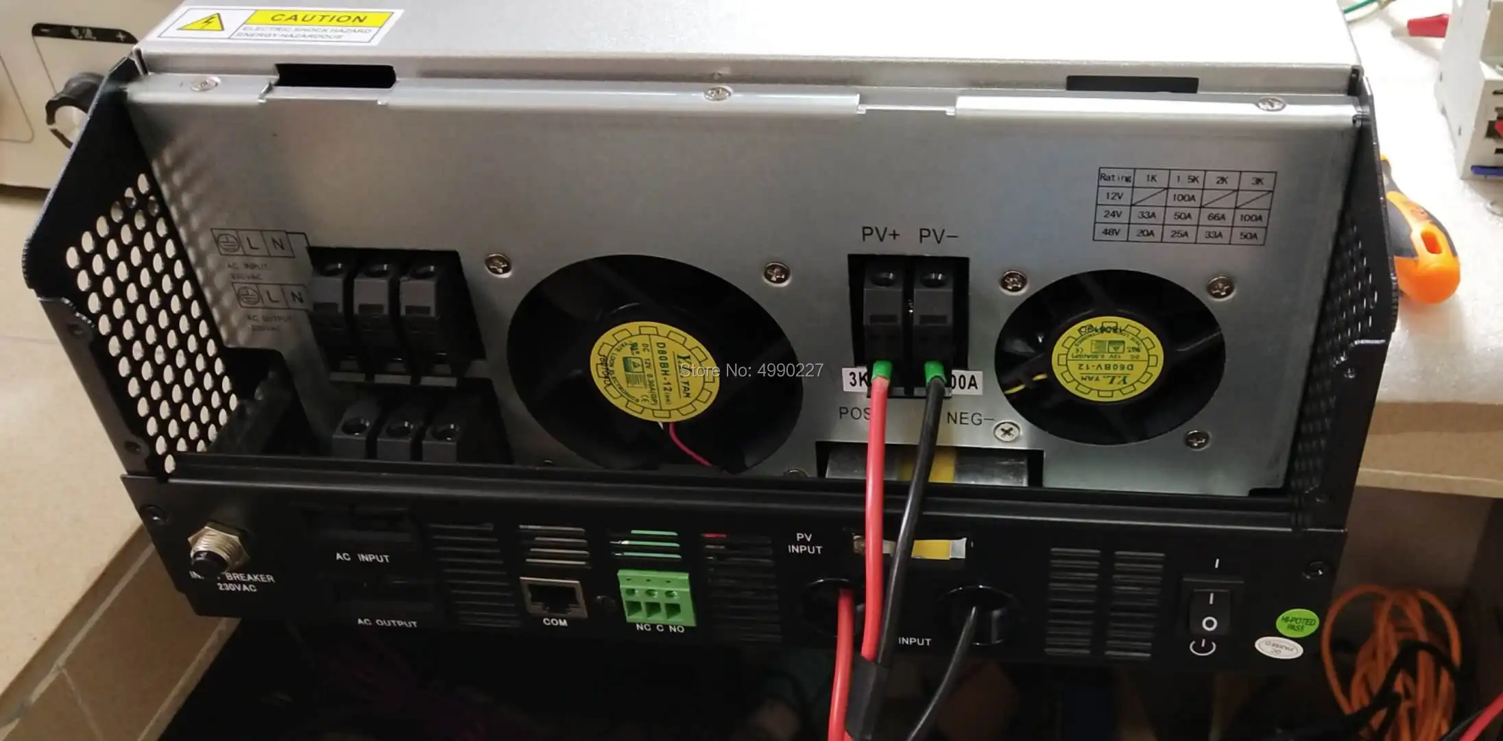 3KVA чистая Синусоидальная волна Гибридный Инвертор 24V 220V Встроенный 60A MPPT PV Контроллер заряда и зарядное устройство переменного тока для домашнего использования MPS-3K