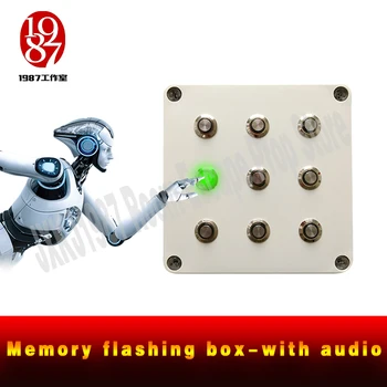 

Real life room escape prop memory flashing box catch right flashing order to unlock chamber room prop adventure game jxkj1987
