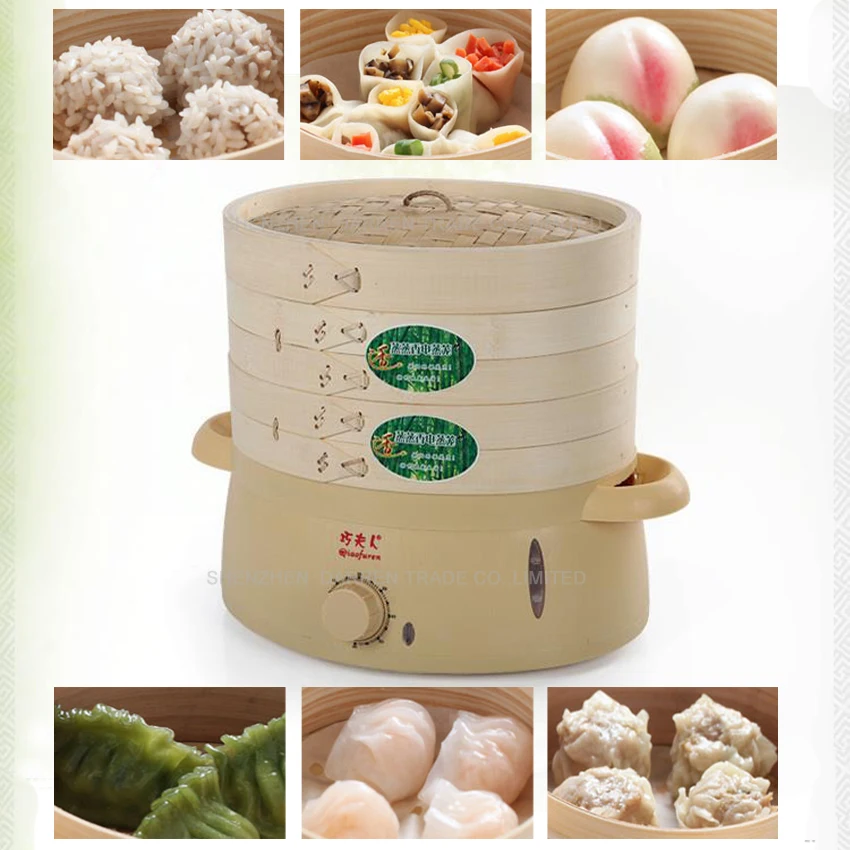 1pc high quality 6L mini green safe multilayer Bamboo products food