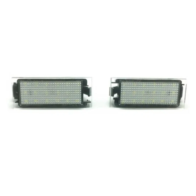 

2pcs X LED number License Plate Lights Fit For Renault Twingo Clio Espace Megane Kombi 5D Laguna Velsatis Master 12v