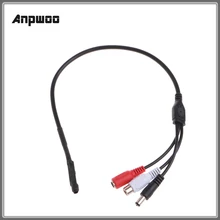 Аудио Пикап широкий диапазон Высокочувствительный Мини CCTV Микрофон для безопасности Камера