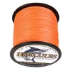 Hercules Fishing Line 4 Strands Multifilament 500M 6-100LB PE Accessories Sea Line Spectra Extreme Braid Brazil French Pop 4