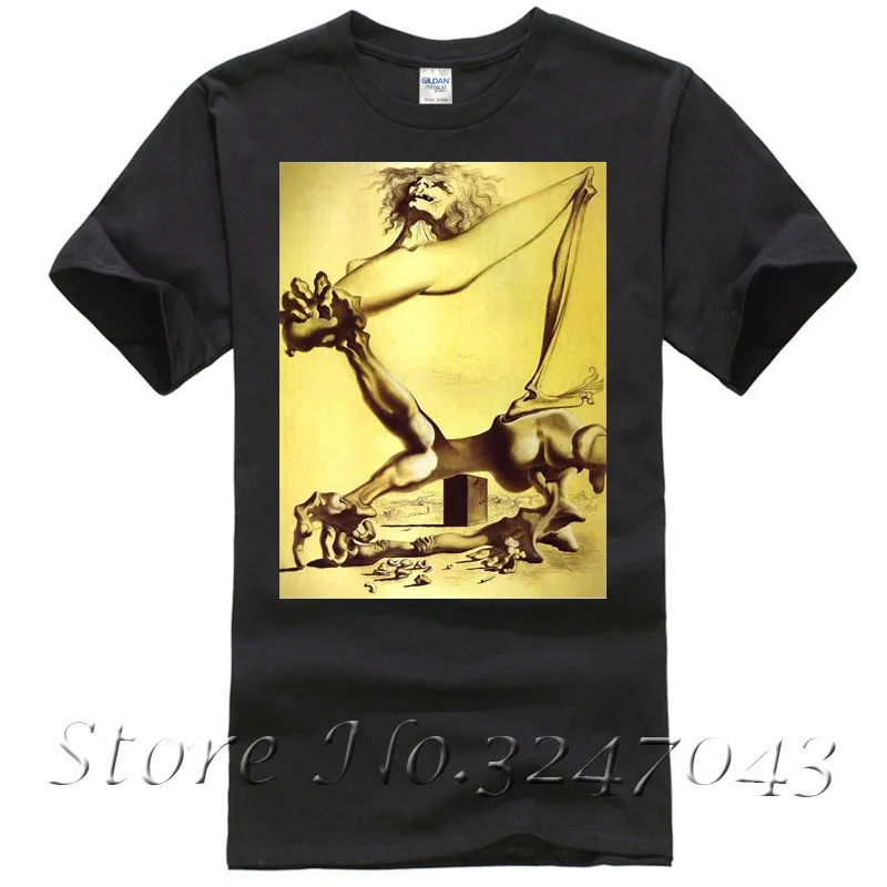 

Premonition of Civil War T Shirt by Salvador Dali Men's T-shirt