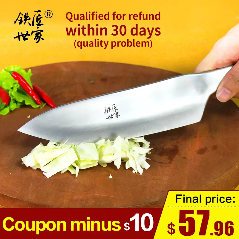 

Kitchen slicing knife 8 Inch stainless steel handmade forged chef kitchen knives cleaver bread vegetable fruit knife cozinha