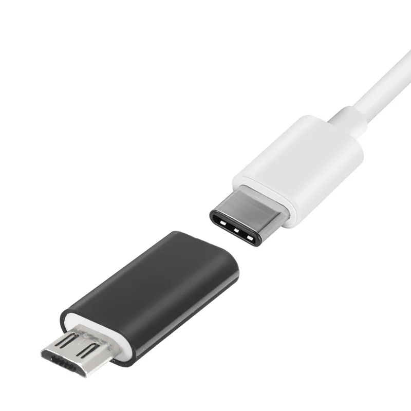 Type-C гнездовой разъем для Micro USB 2,0 Мужской USB 3,1 конвертер данных адаптер высокоскоростной Android сертифицированные аксессуары для сотовых телефонов