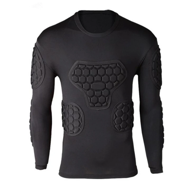 New Arrival Men's Rugby Soccer Goalkeeper Jerseys Padded Football