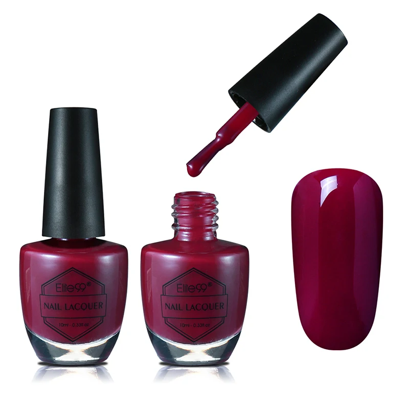 Elite99 10 мл Лак Для Ногтей Стойкий великолепный Vernis a Ongle Nagellak маникюрная эмаль для ногтей DIY - Цвет: 1369