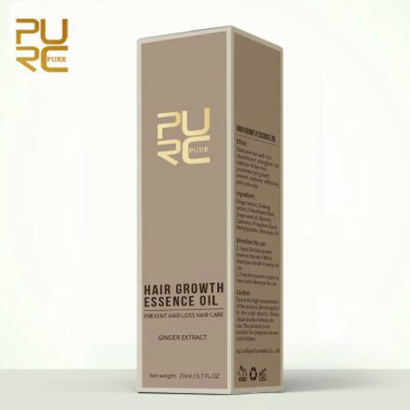 PURC Fast Hair Essence Oil Anti-hair Loss Treatment Helps Hair Growth Maintain Hair 20 ml PURC Fast Hair Essence Oil Anti-hair Loss Treatment Helps Hair Growth Maintain Hair 20 ml