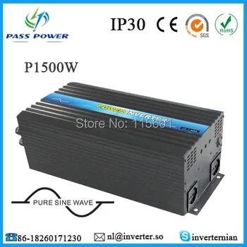 

CE,ROHS,GMC Approved, 12v to 110v 1500w pure sine wave off grid inverter