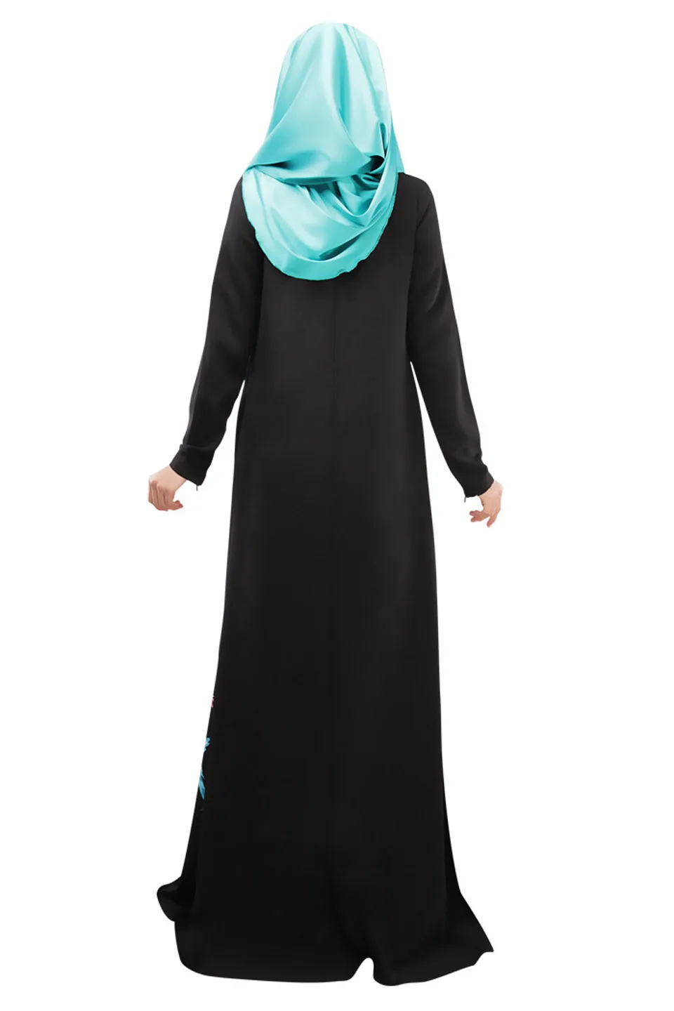 Женские мусульманские платья цифровой печати арабских мусульманская одежда Костюмы Абаи Ближний Восток Саудовская Аравия Дубай Кафтан