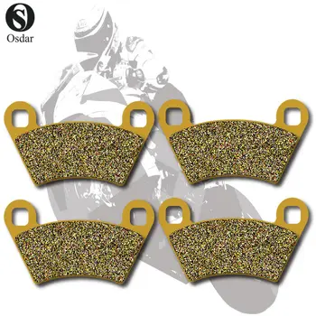 

Motorcycle Brake Pads Front+Rear For POLARIS 700 Ranger 06-12 800 Ranger 10-13 Ranger EV 10-13 900 D Ranger 11-13