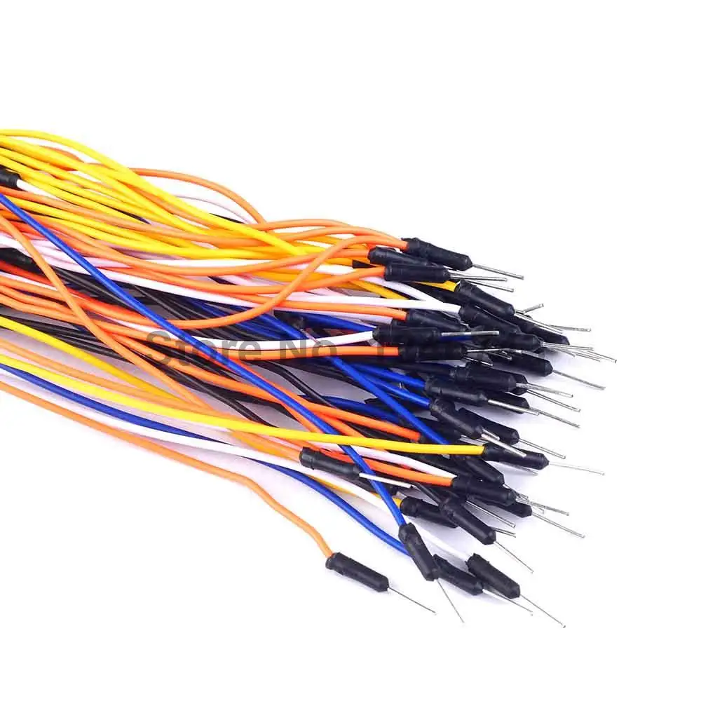 

65PCS Jump Wire Male To Male Jumper Wire For Arduino Breadboard